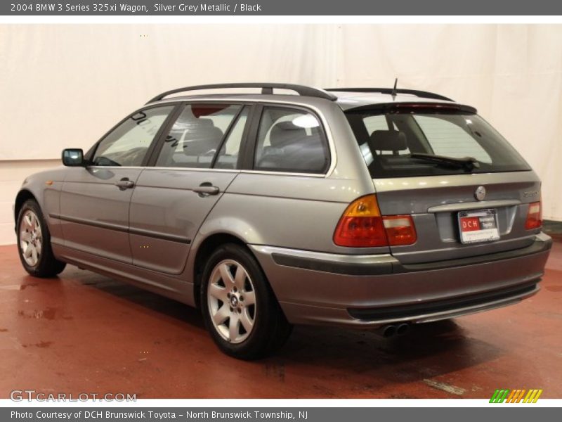 Silver Grey Metallic / Black 2004 BMW 3 Series 325xi Wagon