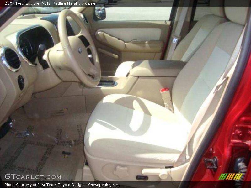 Redfire Metallic / Camel 2007 Ford Explorer XLT
