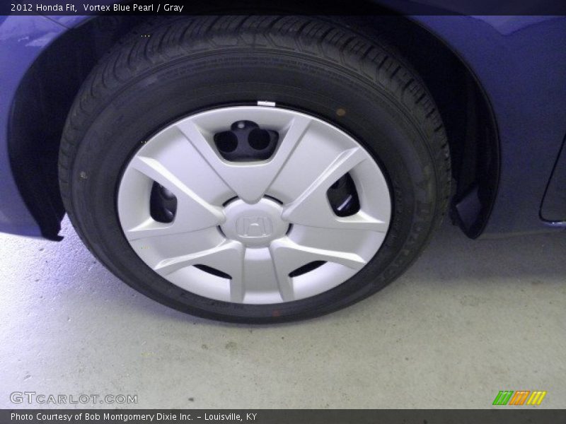 Vortex Blue Pearl / Gray 2012 Honda Fit