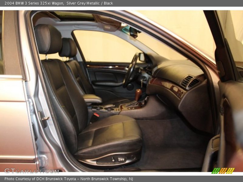 Silver Grey Metallic / Black 2004 BMW 3 Series 325xi Wagon