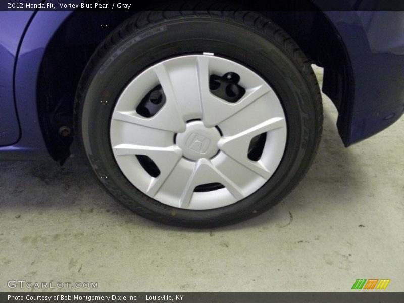 Vortex Blue Pearl / Gray 2012 Honda Fit