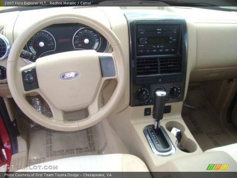 Redfire Metallic / Camel 2007 Ford Explorer XLT