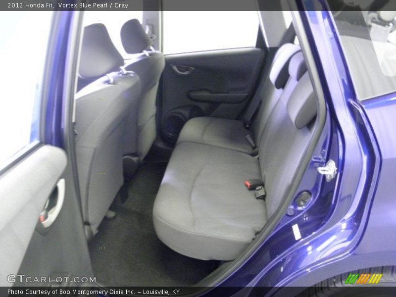 Vortex Blue Pearl / Gray 2012 Honda Fit