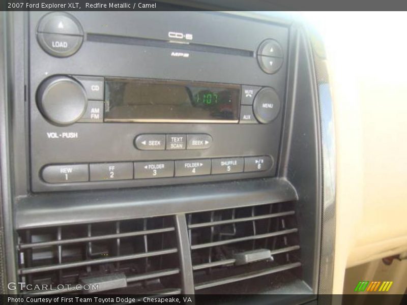 Redfire Metallic / Camel 2007 Ford Explorer XLT