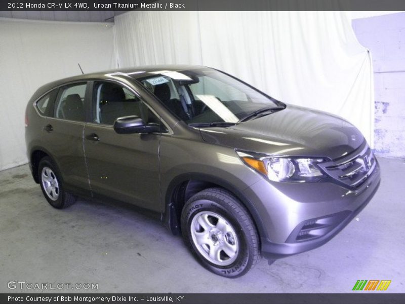 Urban Titanium Metallic / Black 2012 Honda CR-V LX 4WD