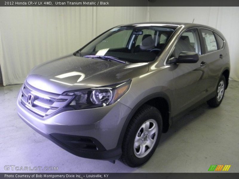 Urban Titanium Metallic / Black 2012 Honda CR-V LX 4WD