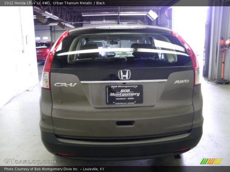 Urban Titanium Metallic / Black 2012 Honda CR-V LX 4WD