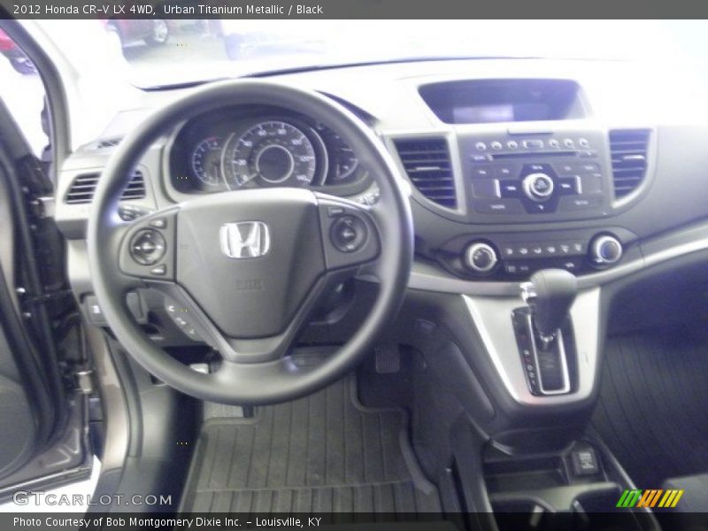 Urban Titanium Metallic / Black 2012 Honda CR-V LX 4WD