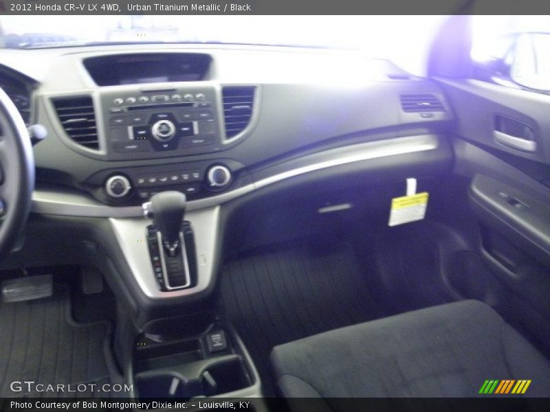 Urban Titanium Metallic / Black 2012 Honda CR-V LX 4WD