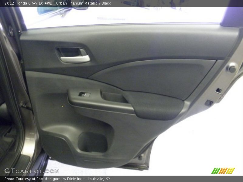 Urban Titanium Metallic / Black 2012 Honda CR-V LX 4WD