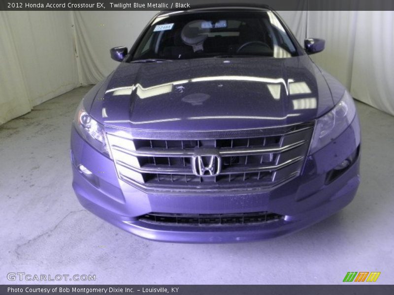 Twilight Blue Metallic / Black 2012 Honda Accord Crosstour EX
