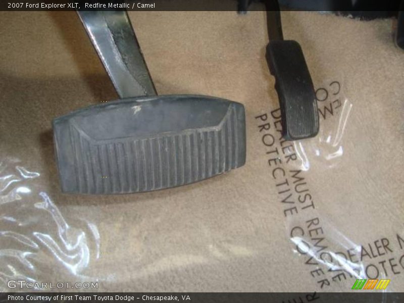Redfire Metallic / Camel 2007 Ford Explorer XLT