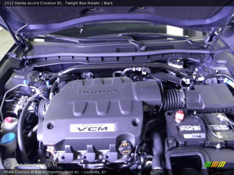Twilight Blue Metallic / Black 2012 Honda Accord Crosstour EX