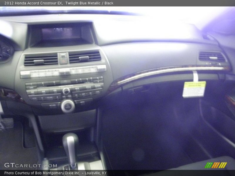 Twilight Blue Metallic / Black 2012 Honda Accord Crosstour EX