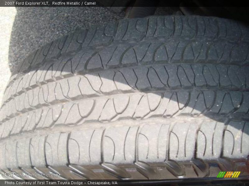 Redfire Metallic / Camel 2007 Ford Explorer XLT