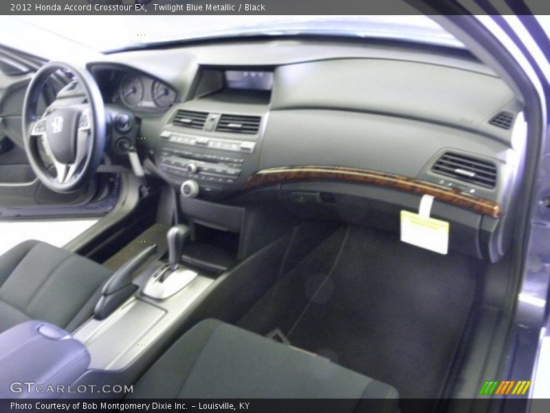 Twilight Blue Metallic / Black 2012 Honda Accord Crosstour EX