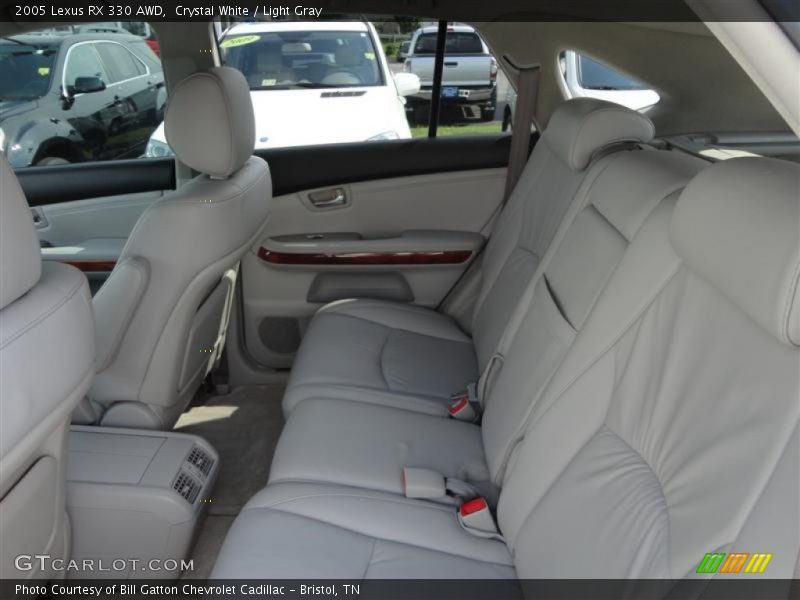 Crystal White / Light Gray 2005 Lexus RX 330 AWD