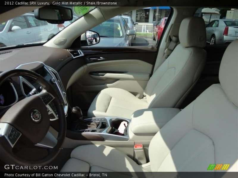 Gold Mist Metallic / Shale/Brownstone 2012 Cadillac SRX Luxury