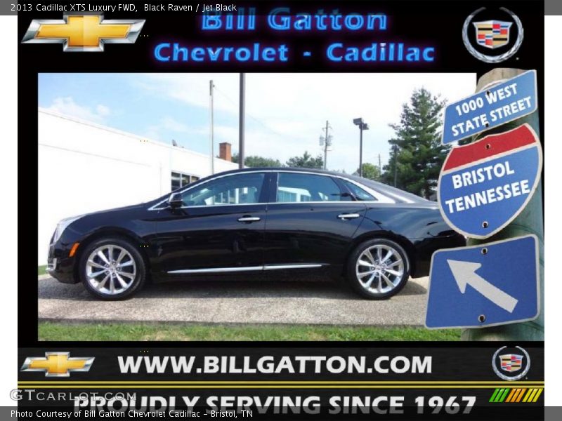 Black Raven / Jet Black 2013 Cadillac XTS Luxury FWD