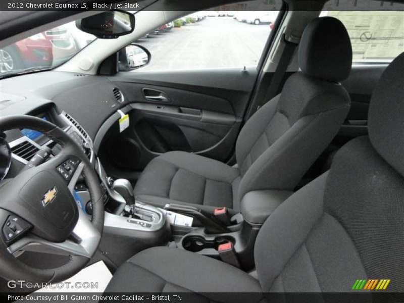 Black / Jet Black 2012 Chevrolet Equinox LS