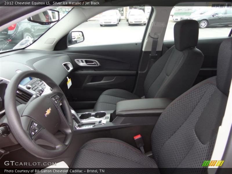 Silver Ice Metallic / Jet Black 2012 Chevrolet Equinox LS
