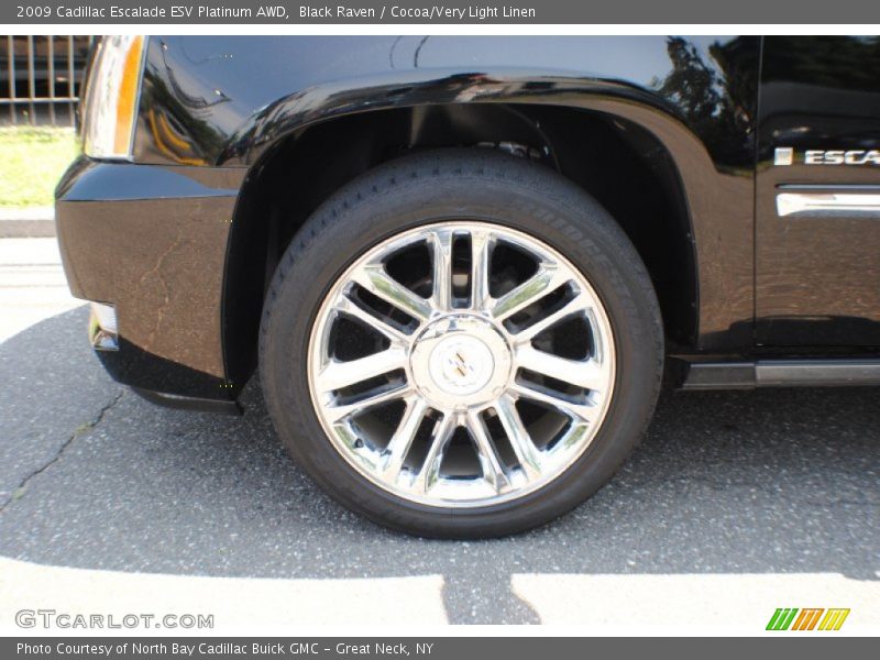  2009 Escalade ESV Platinum AWD Wheel