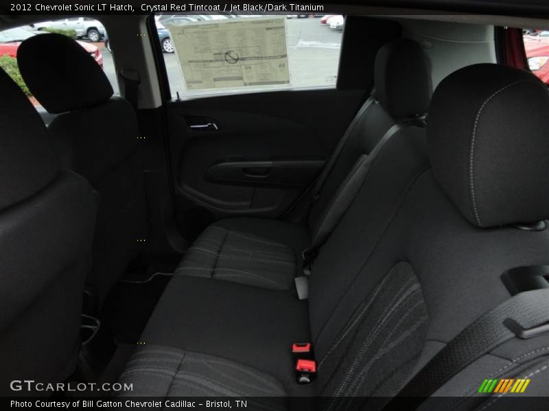 Crystal Red Tintcoat / Jet Black/Dark Titanium 2012 Chevrolet Sonic LT Hatch