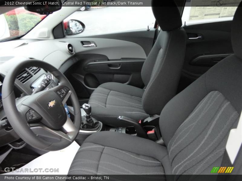 Crystal Red Tintcoat / Jet Black/Dark Titanium 2012 Chevrolet Sonic LT Hatch