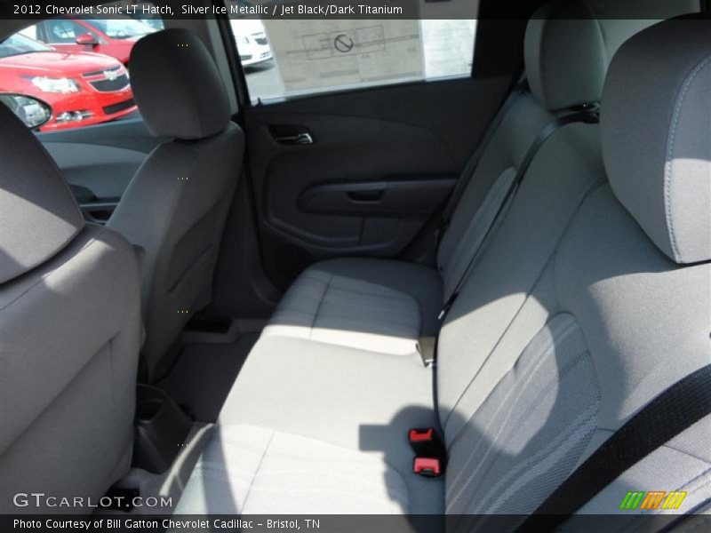 Silver Ice Metallic / Jet Black/Dark Titanium 2012 Chevrolet Sonic LT Hatch