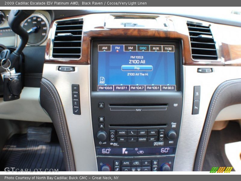 Controls of 2009 Escalade ESV Platinum AWD