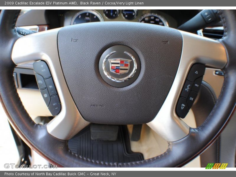  2009 Escalade ESV Platinum AWD Steering Wheel