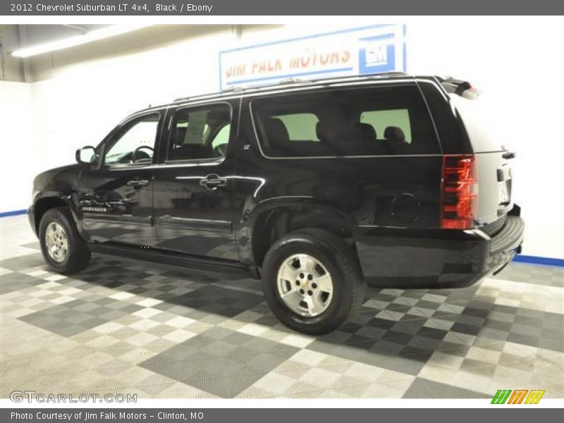Black / Ebony 2012 Chevrolet Suburban LT 4x4