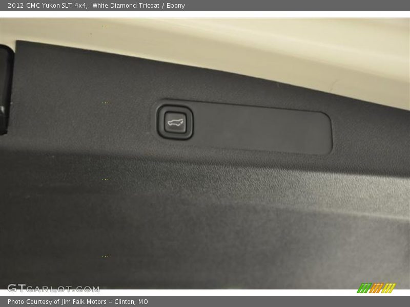 White Diamond Tricoat / Ebony 2012 GMC Yukon SLT 4x4