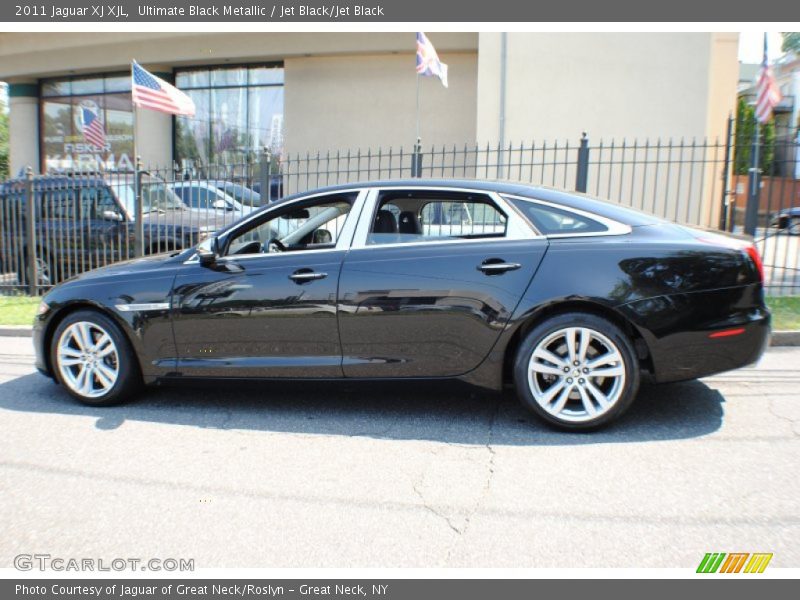 Ultimate Black Metallic / Jet Black/Jet Black 2011 Jaguar XJ XJL