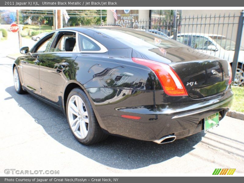 Ultimate Black Metallic / Jet Black/Jet Black 2011 Jaguar XJ XJL