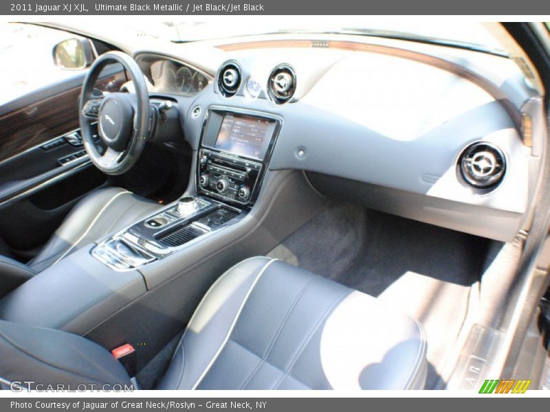 Ultimate Black Metallic / Jet Black/Jet Black 2011 Jaguar XJ XJL