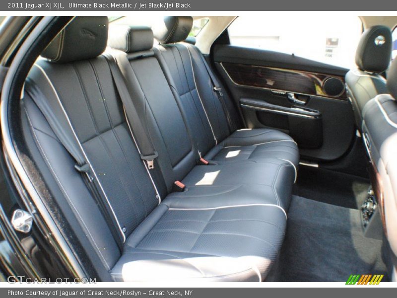 Ultimate Black Metallic / Jet Black/Jet Black 2011 Jaguar XJ XJL
