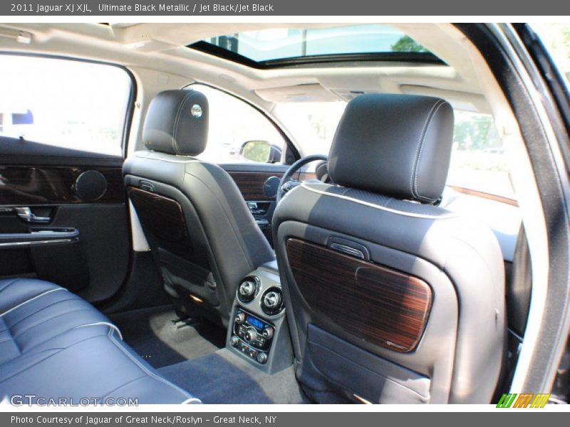 Ultimate Black Metallic / Jet Black/Jet Black 2011 Jaguar XJ XJL
