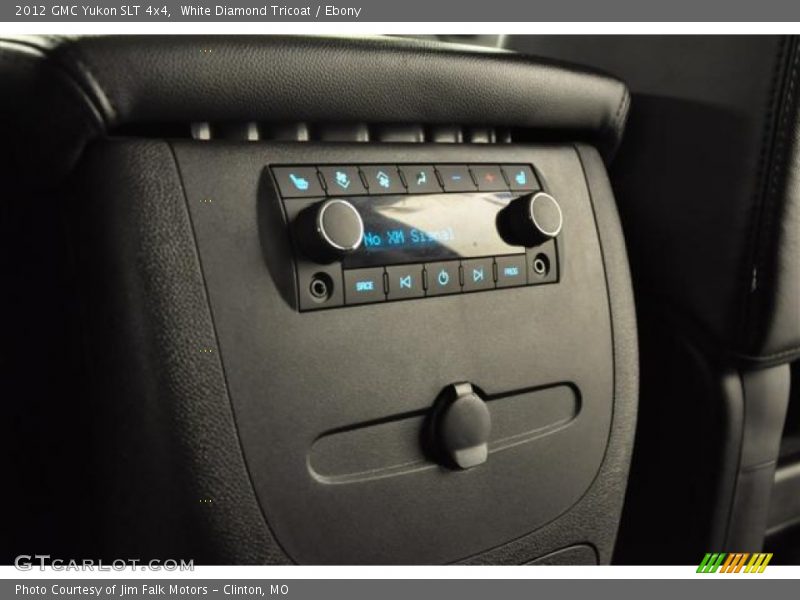 White Diamond Tricoat / Ebony 2012 GMC Yukon SLT 4x4