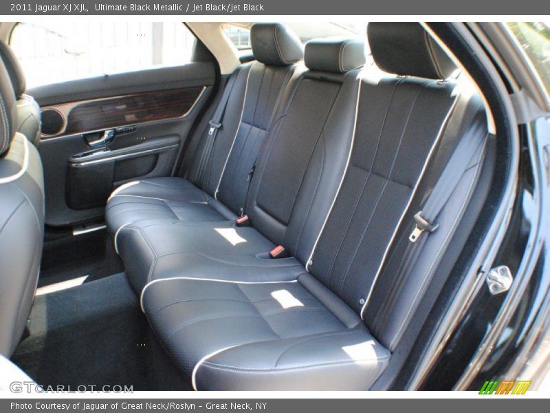 Ultimate Black Metallic / Jet Black/Jet Black 2011 Jaguar XJ XJL