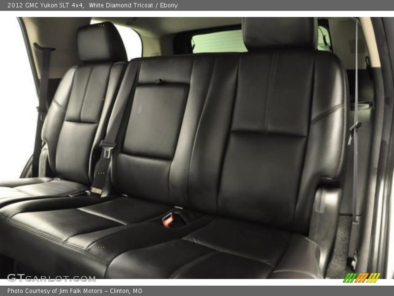 White Diamond Tricoat / Ebony 2012 GMC Yukon SLT 4x4