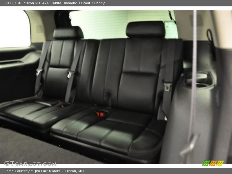 White Diamond Tricoat / Ebony 2012 GMC Yukon SLT 4x4