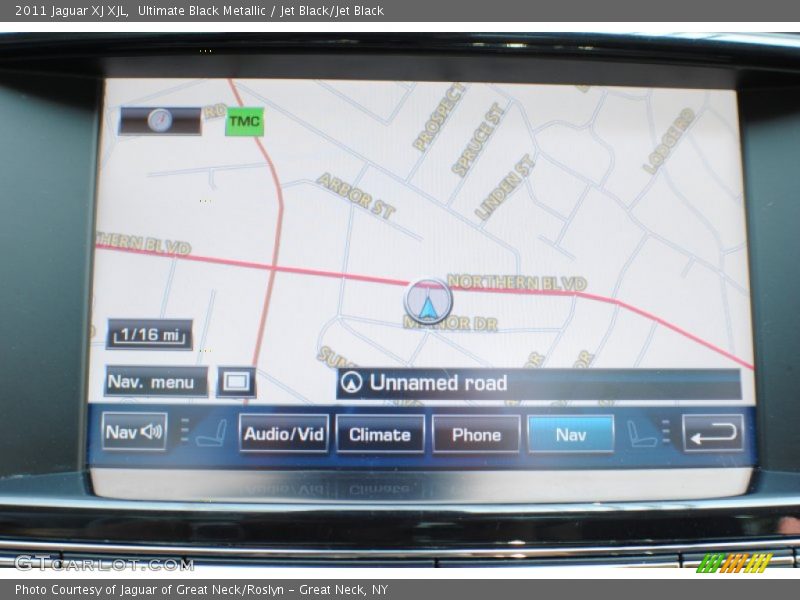Ultimate Black Metallic / Jet Black/Jet Black 2011 Jaguar XJ XJL
