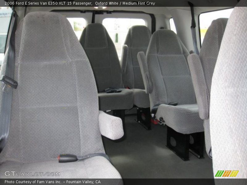 Oxford White / Medium Flint Grey 2006 Ford E Series Van E350 XLT 15 Passenger
