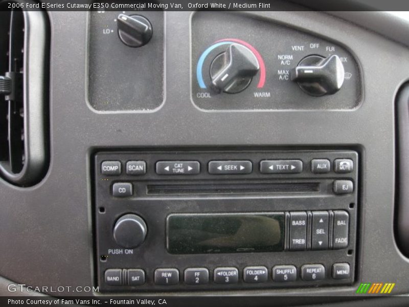 Oxford White / Medium Flint 2006 Ford E Series Cutaway E350 Commercial Moving Van