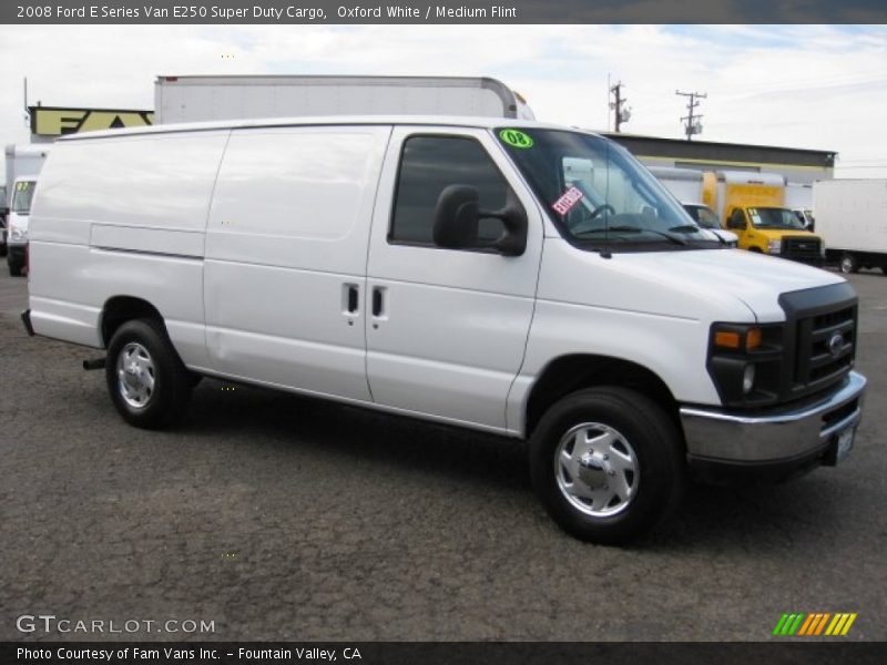  2008 E Series Van E250 Super Duty Cargo Oxford White