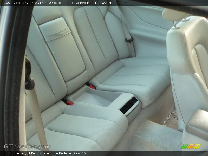 Bordeaux Red Metallic / Oyster 2001 Mercedes-Benz CLK 430 Coupe