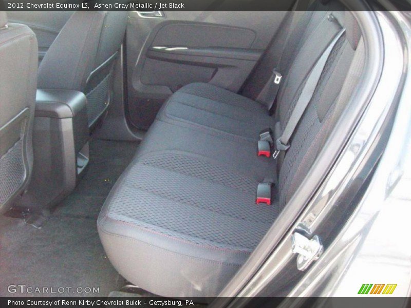 Ashen Gray Metallic / Jet Black 2012 Chevrolet Equinox LS