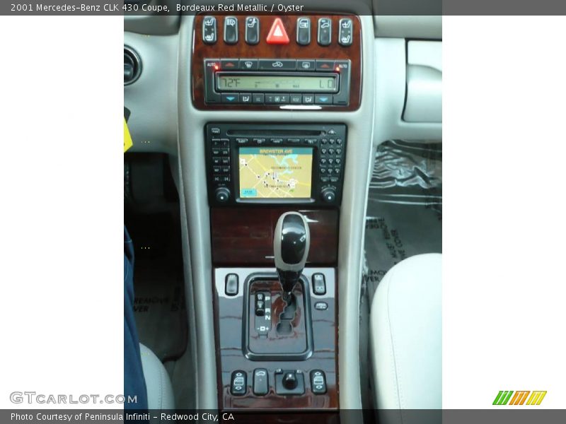 Bordeaux Red Metallic / Oyster 2001 Mercedes-Benz CLK 430 Coupe
