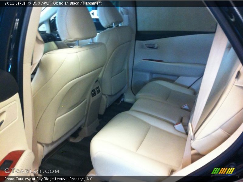 Obsidian Black / Parchment 2011 Lexus RX 350 AWD